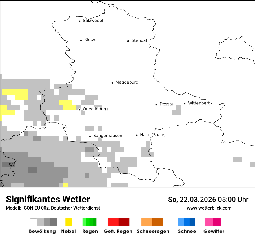 Modellkarte ICON-EU – ww – st