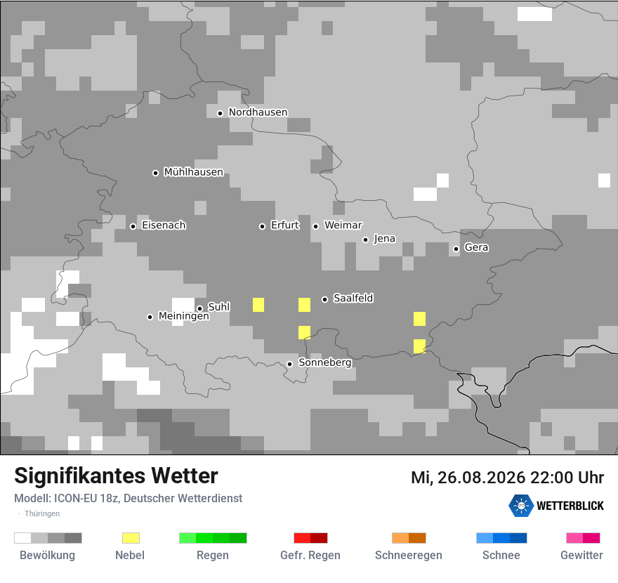 Modellkarte ICON-EU – ww – th