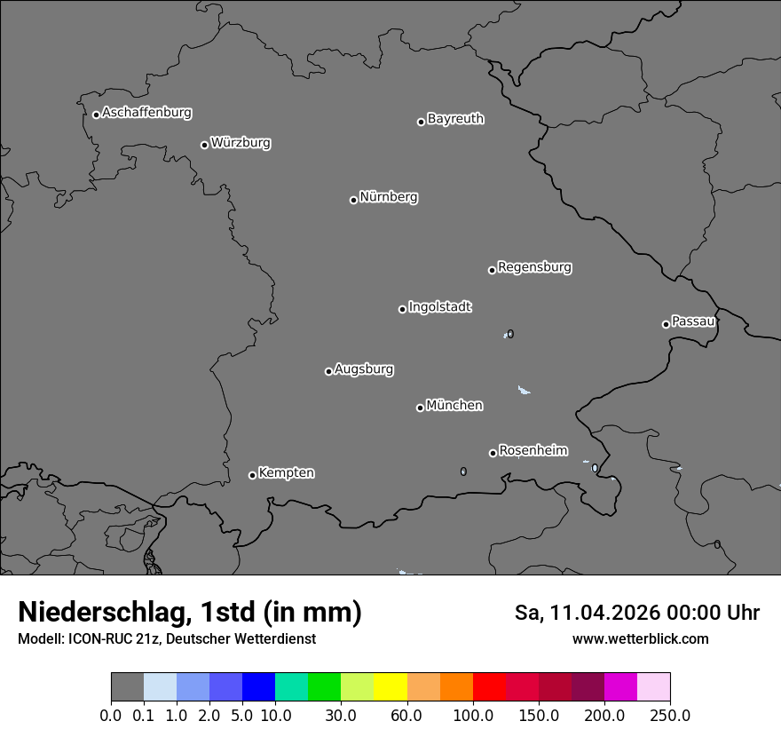 Modellkarte ICON-RUC – precip – by