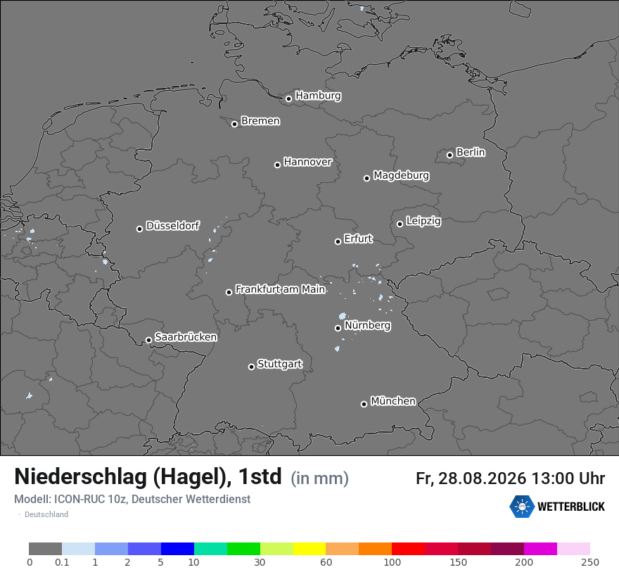 Modellkarte ICON-RUC – prg_gsp – deutschland