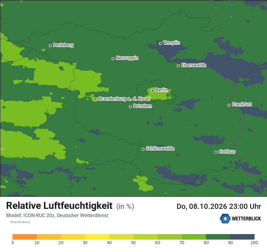 Modellkarte ICON-RUC – relhum – bb