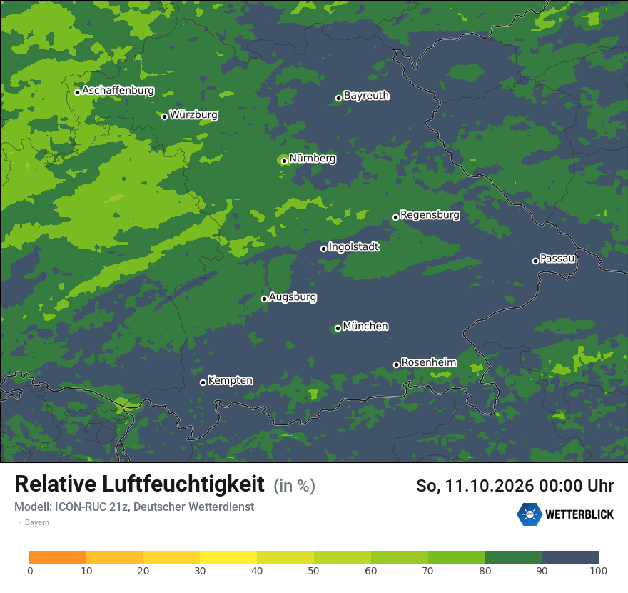 Modellkarte ICON-RUC – relhum – by