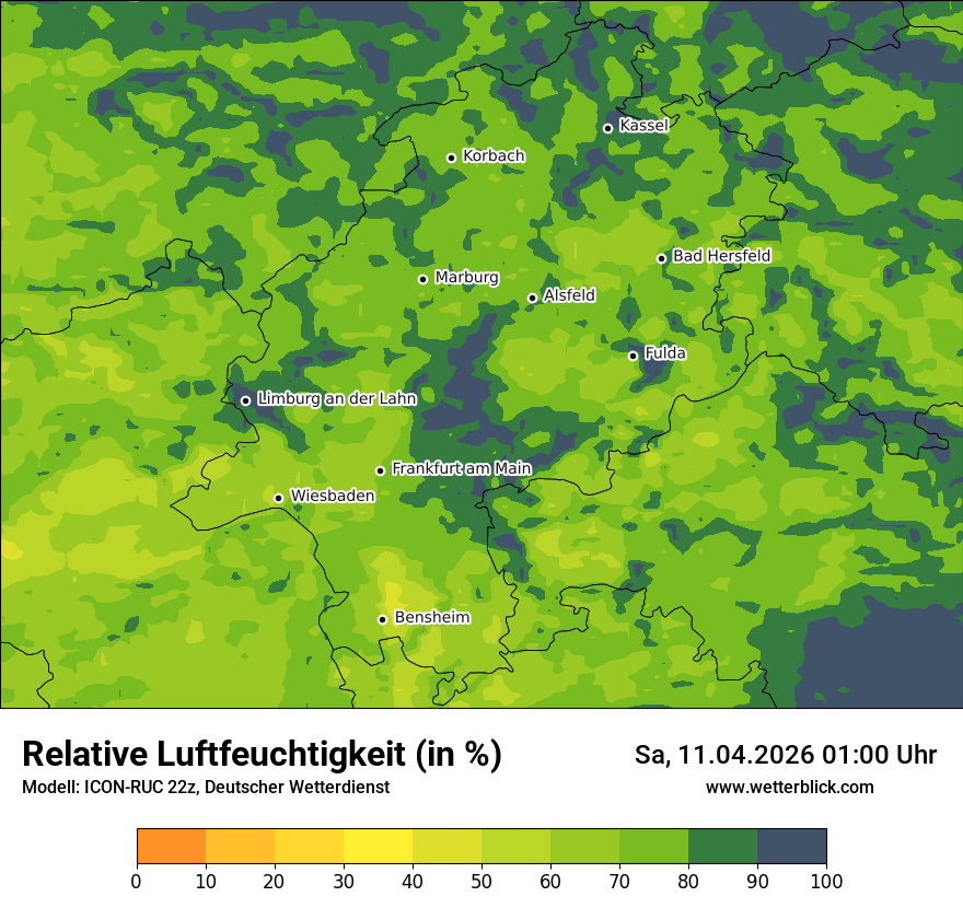 Modellkarte ICON-RUC – relhum – he