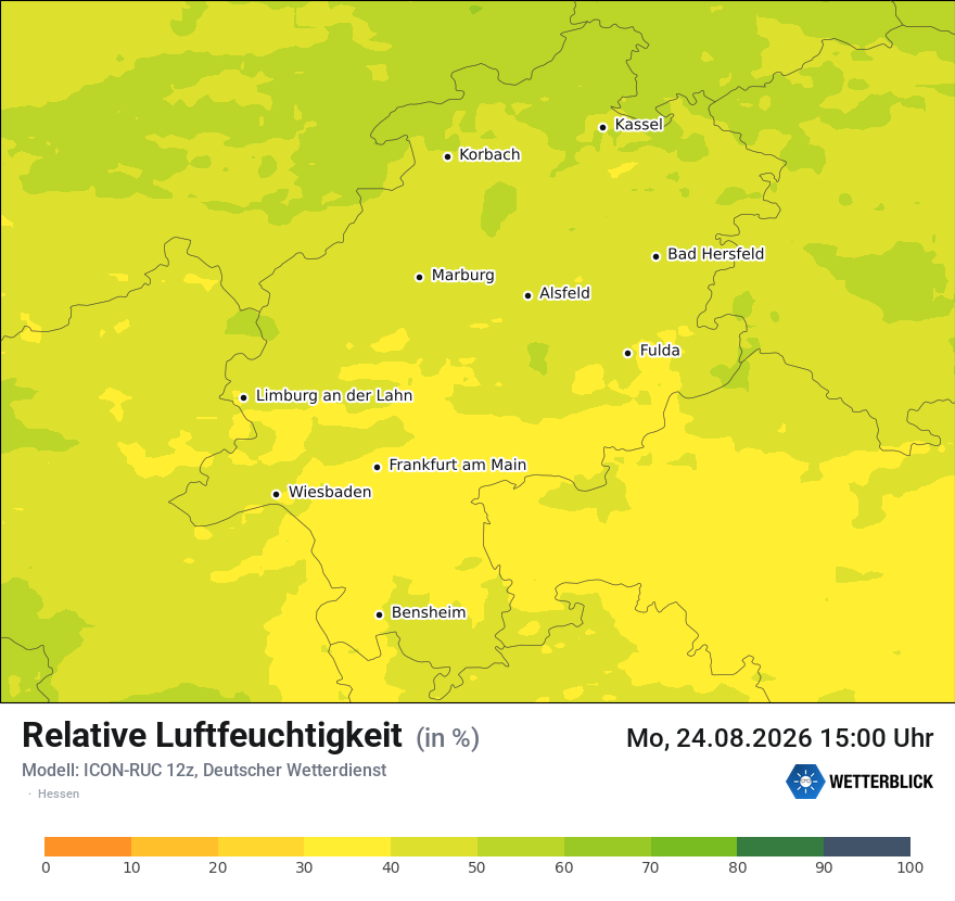 Modellkarte ICON-RUC – relhum – he