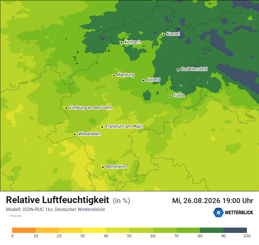Modellkarte ICON-RUC – relhum – he