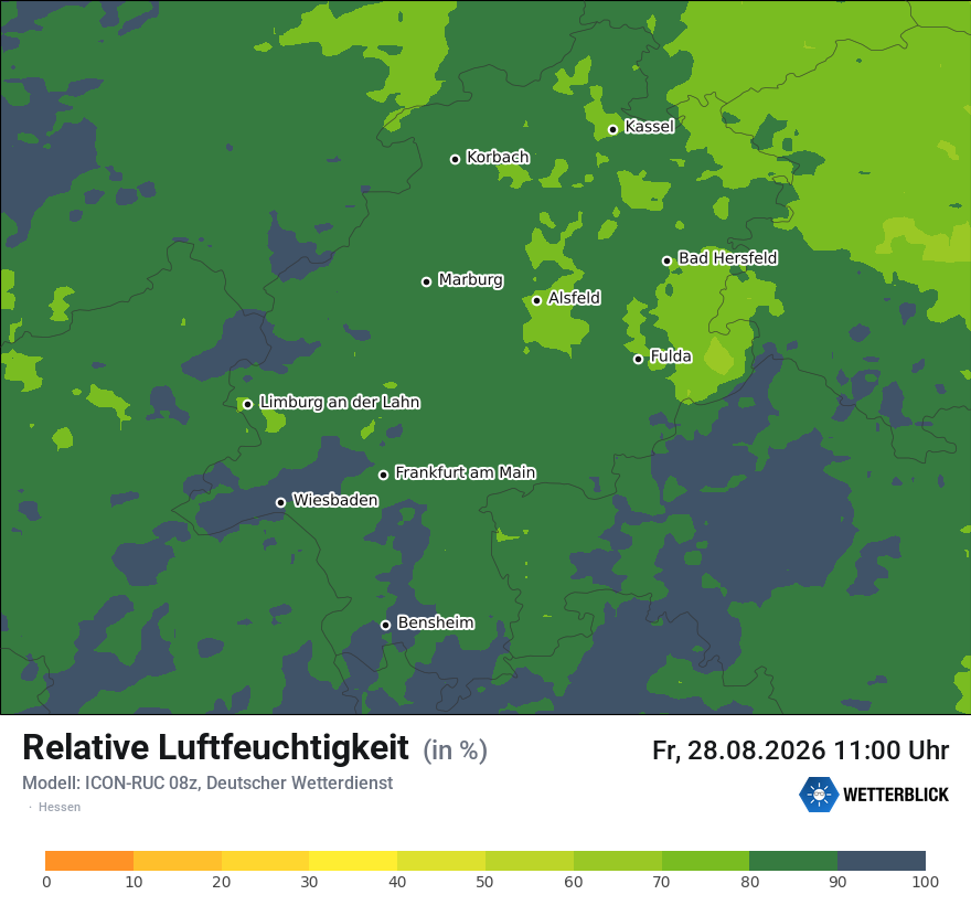 Modellkarte ICON-RUC – relhum – he