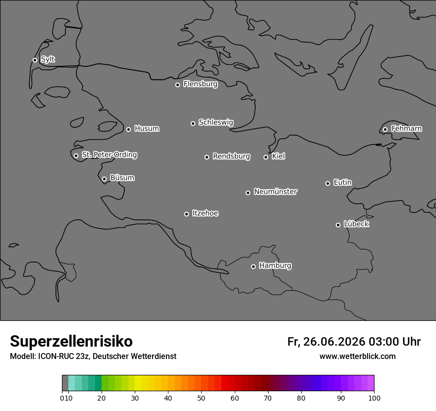 Modellkarte ICON-RUC – superzellenrisiko – sh