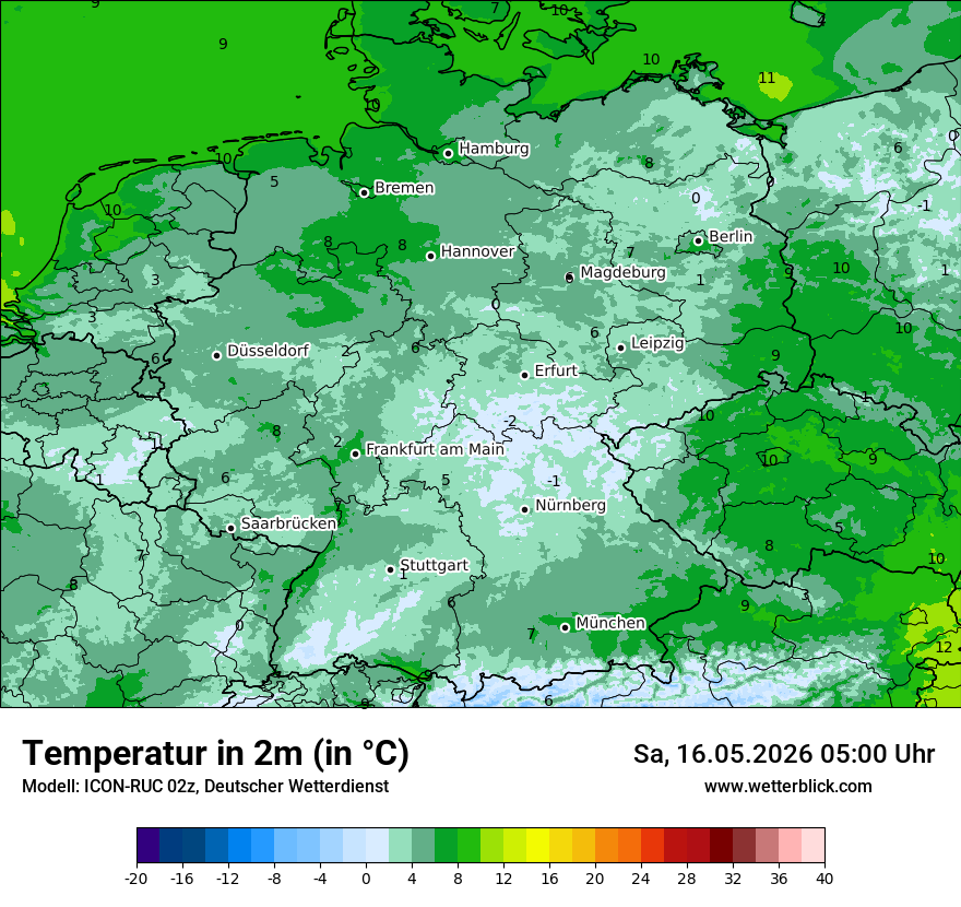 Wetterbild ICON-RUC