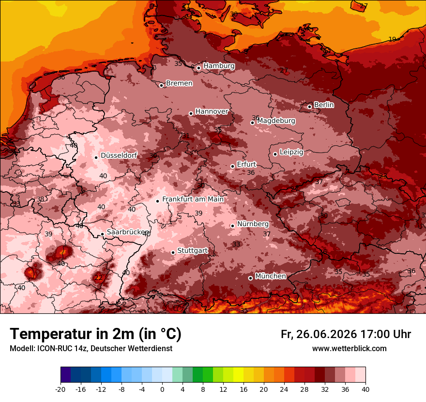 Wetterbild ICON-RUC