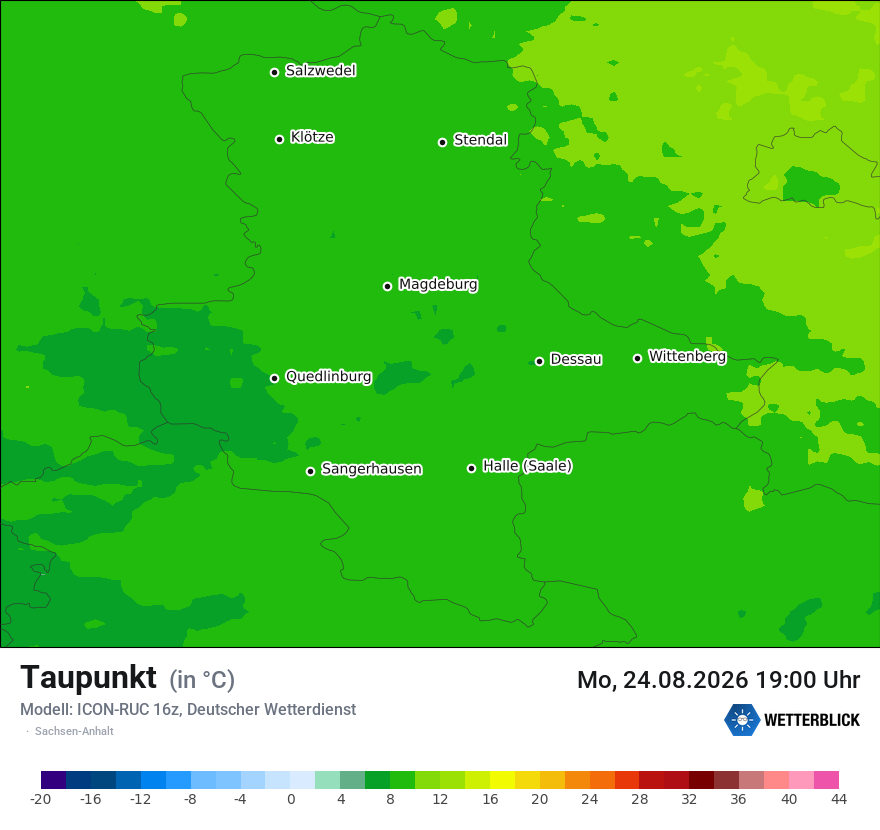 Modellkarte ICON-RUC – td – st