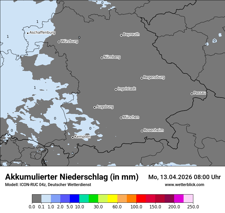 Modellkarte ICON-RUC – tot_prec – by