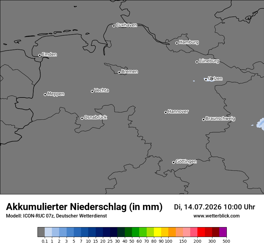 Modellkarte ICON-RUC – tot_prec – ni