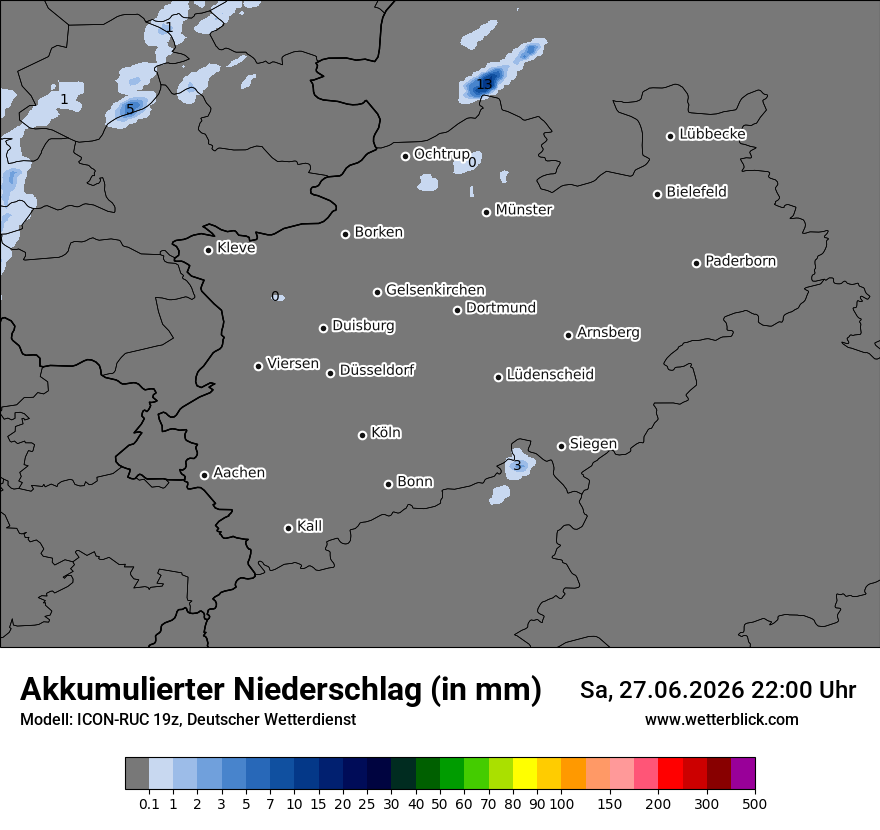 Modellkarte ICON-RUC – tot_prec – nrw
