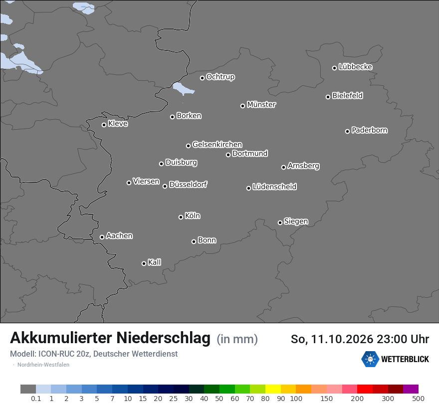 Modellkarte ICON-RUC – tot_prec – nrw