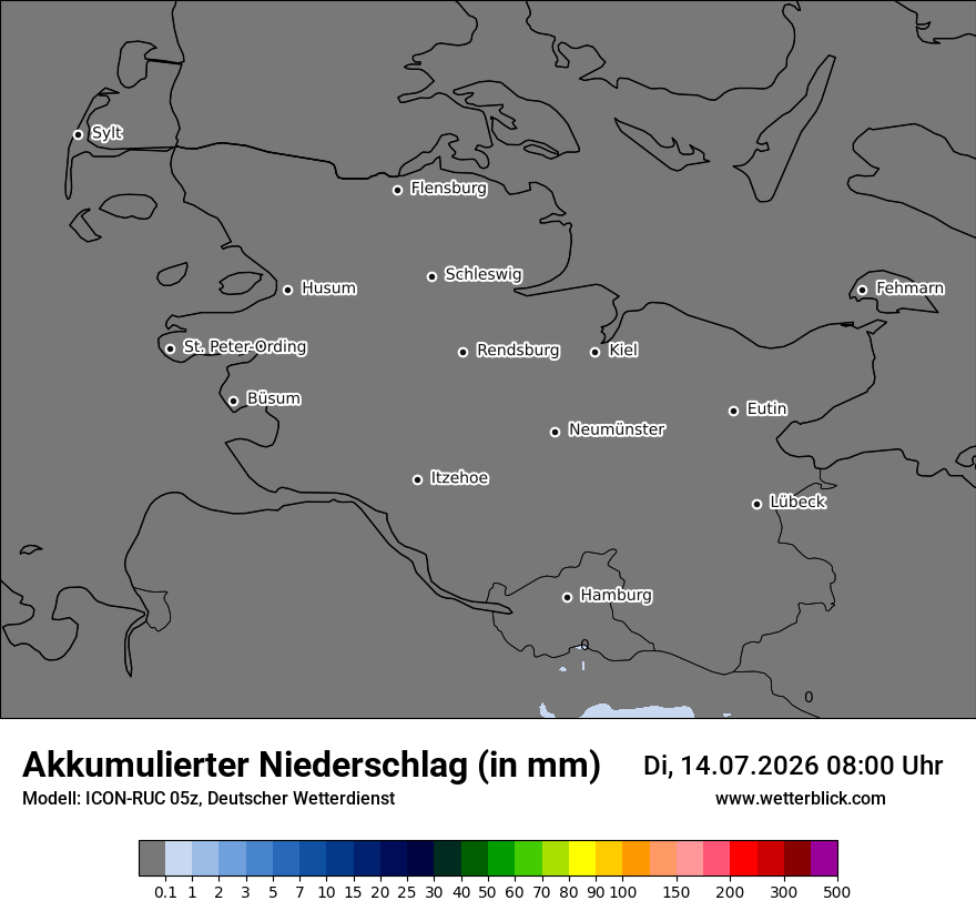 Modellkarte ICON-RUC – tot_prec – sh