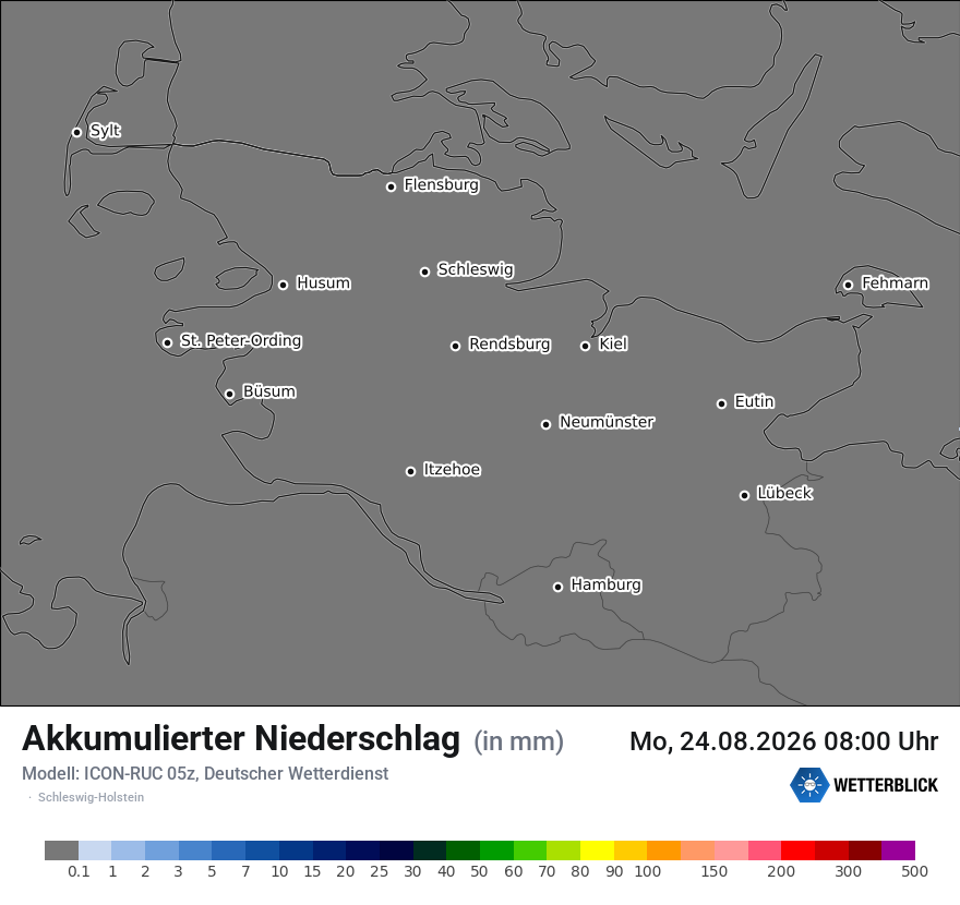Modellkarte ICON-RUC – tot_prec – sh