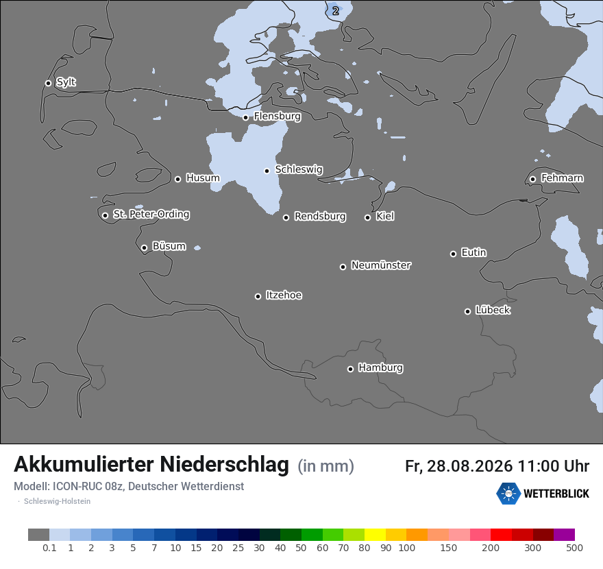 Modellkarte ICON-RUC – tot_prec – sh