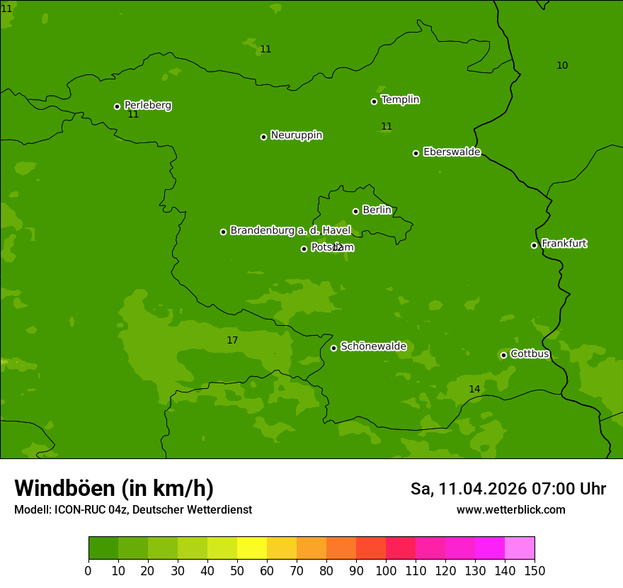 Modellkarte ICON-RUC – vmax – bb
