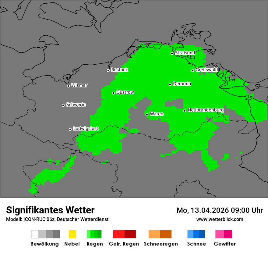Modellkarte ICON-RUC – ww – mv
