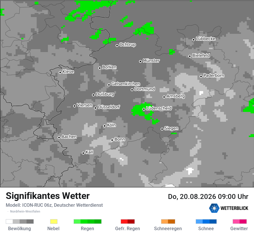 Modellkarte ICON-RUC – ww – nrw