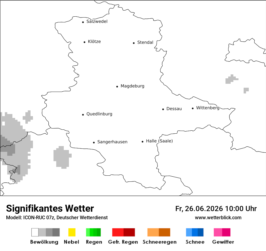 Modellkarte ICON-RUC – ww – st
