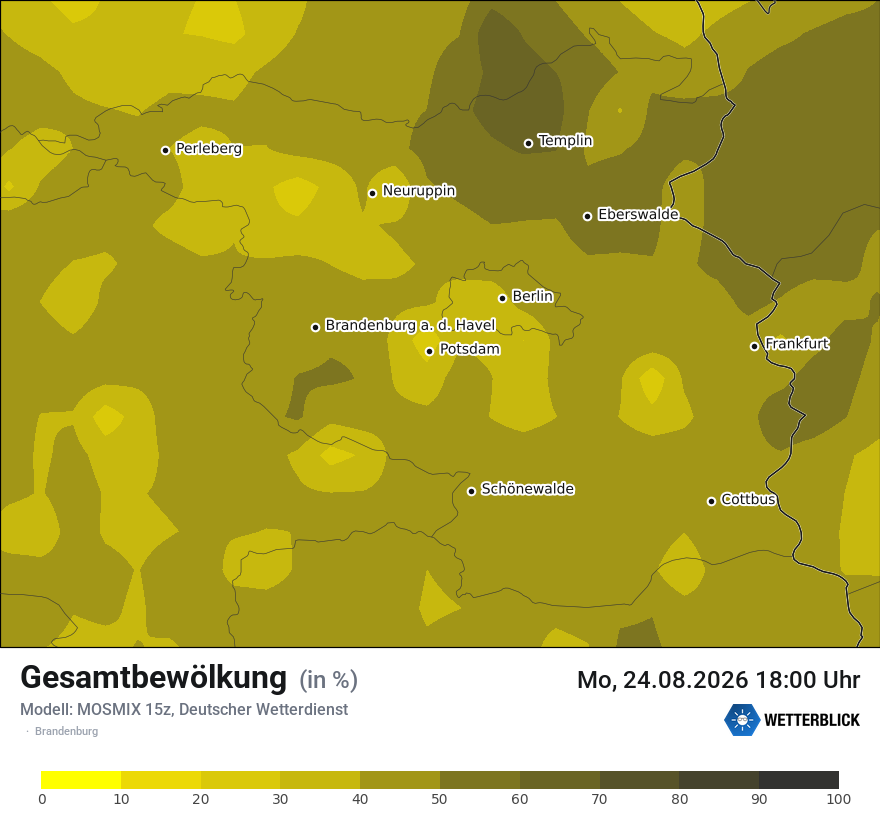 Modellkarte MOSMIX – clct – bb