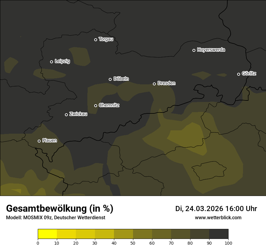 Modellkarte MOSMIX – clct – sn