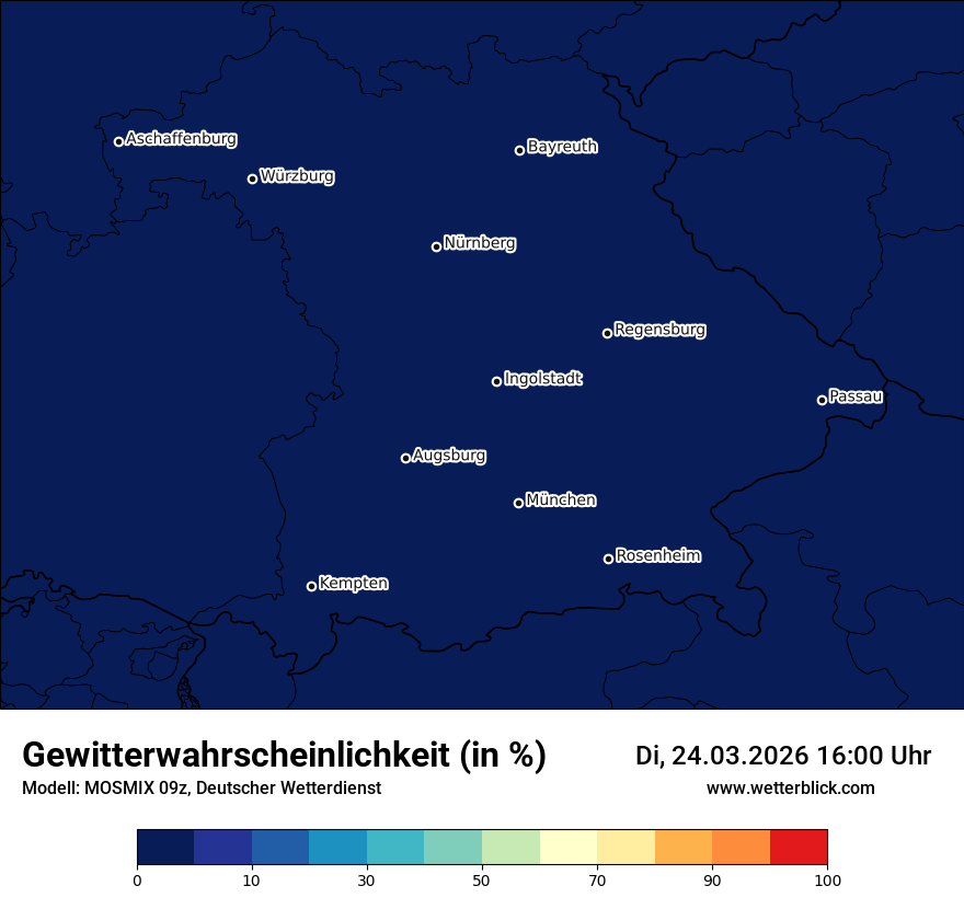 Modellkarte MOSMIX – gewitter – by
