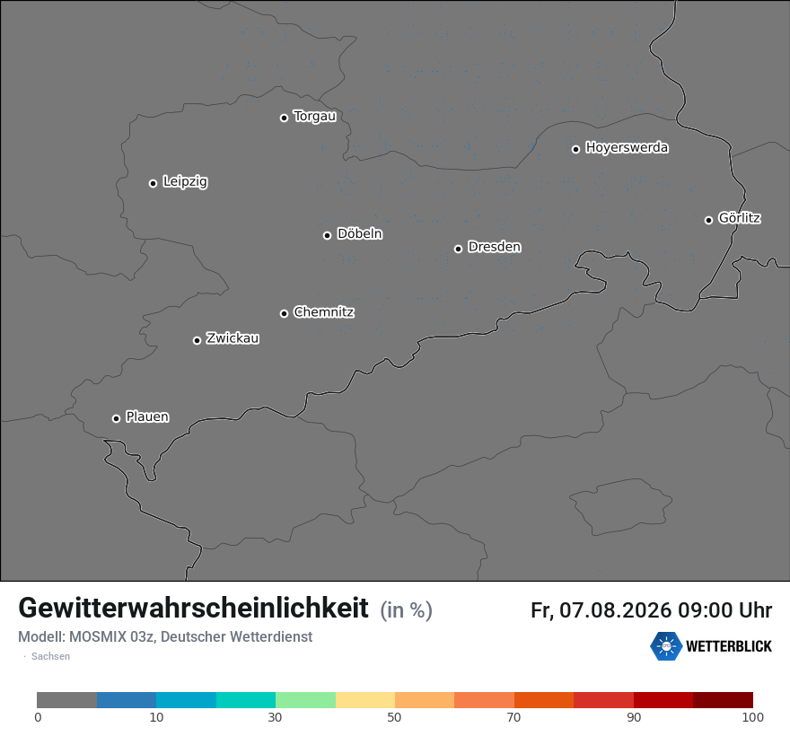Modellkarte MOSMIX – gewitter – sn