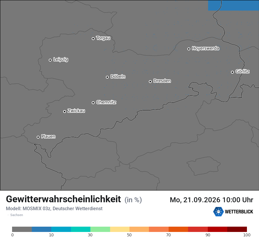 Modellkarte MOSMIX – gewitter – sn