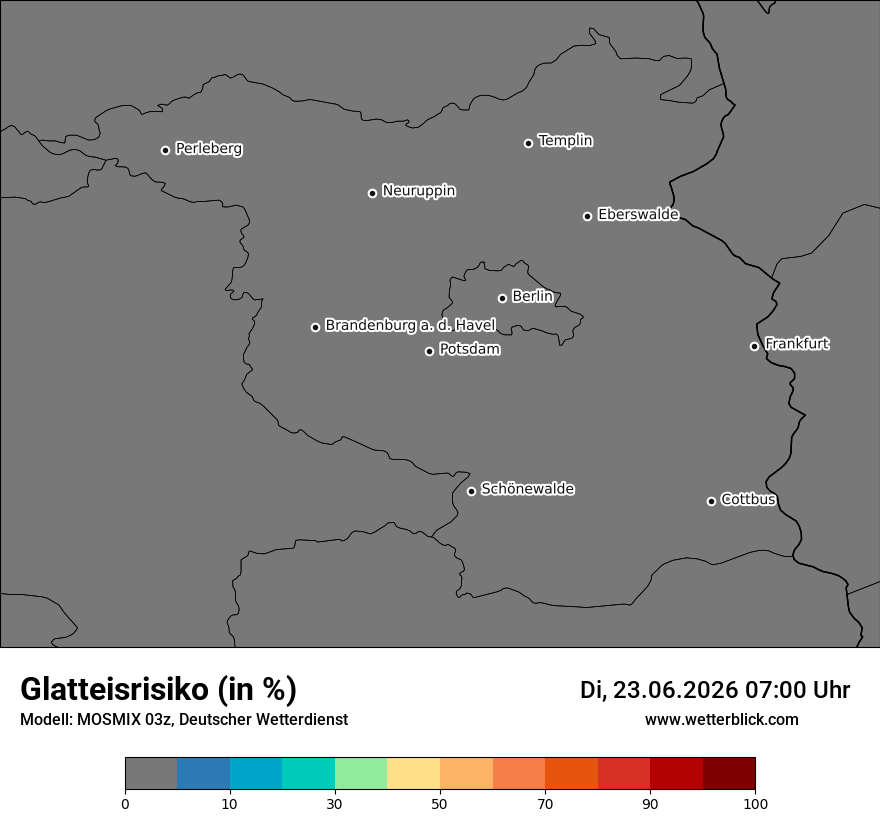 Modellkarte MOSMIX – glatteis – bb