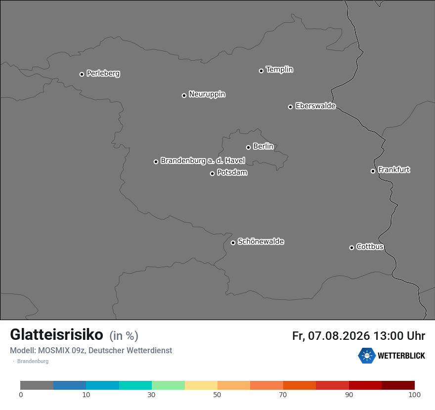 Modellkarte MOSMIX – glatteis – bb