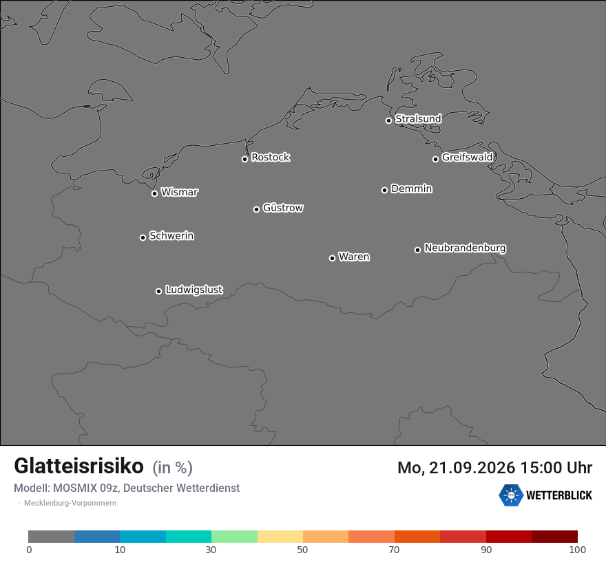 Modellkarte MOSMIX – glatteis – mv