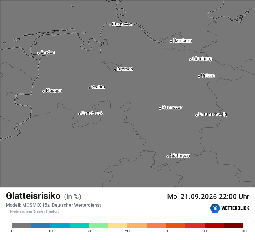Modellkarte MOSMIX – glatteis – ni