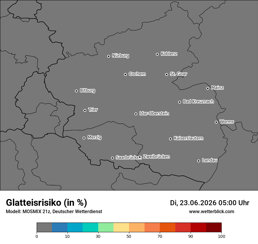 Modellkarte MOSMIX – glatteis – rp