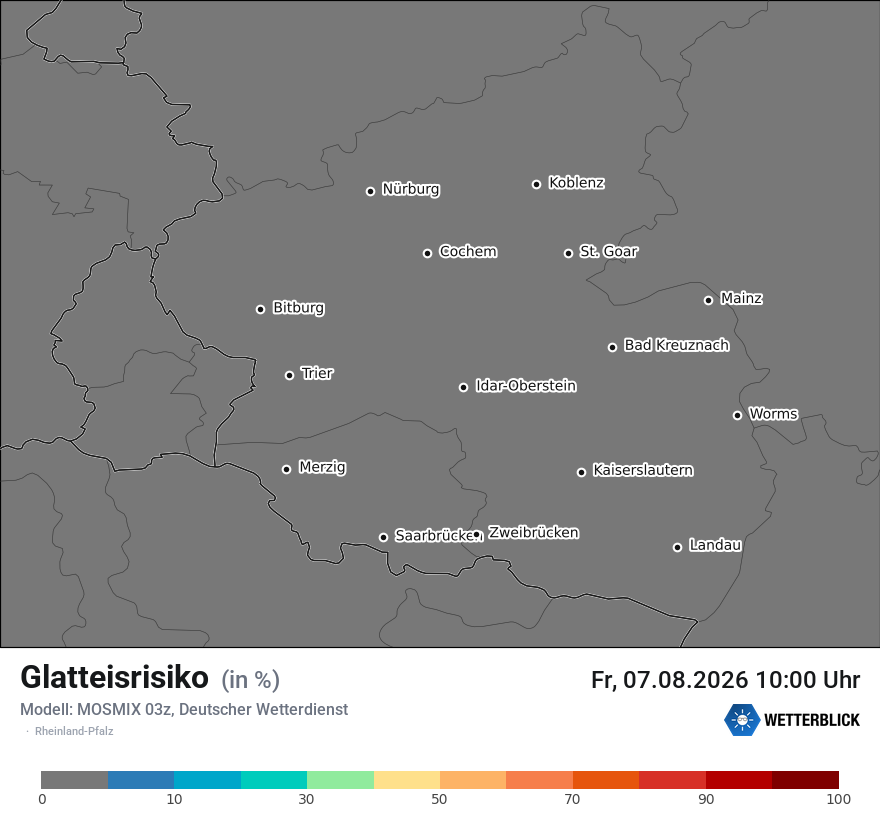 Modellkarte MOSMIX – glatteis – rp