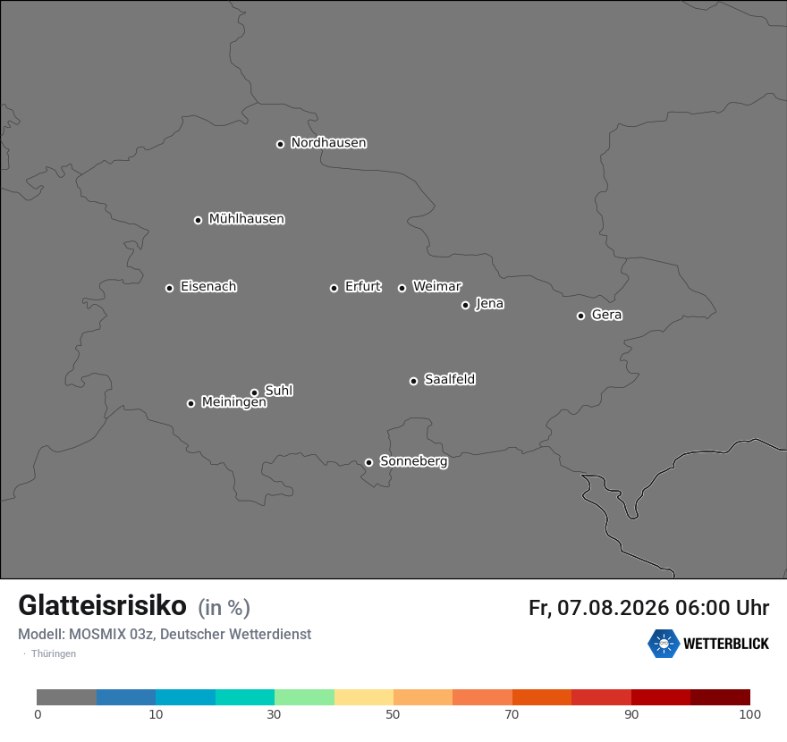 Modellkarte MOSMIX – glatteis – th