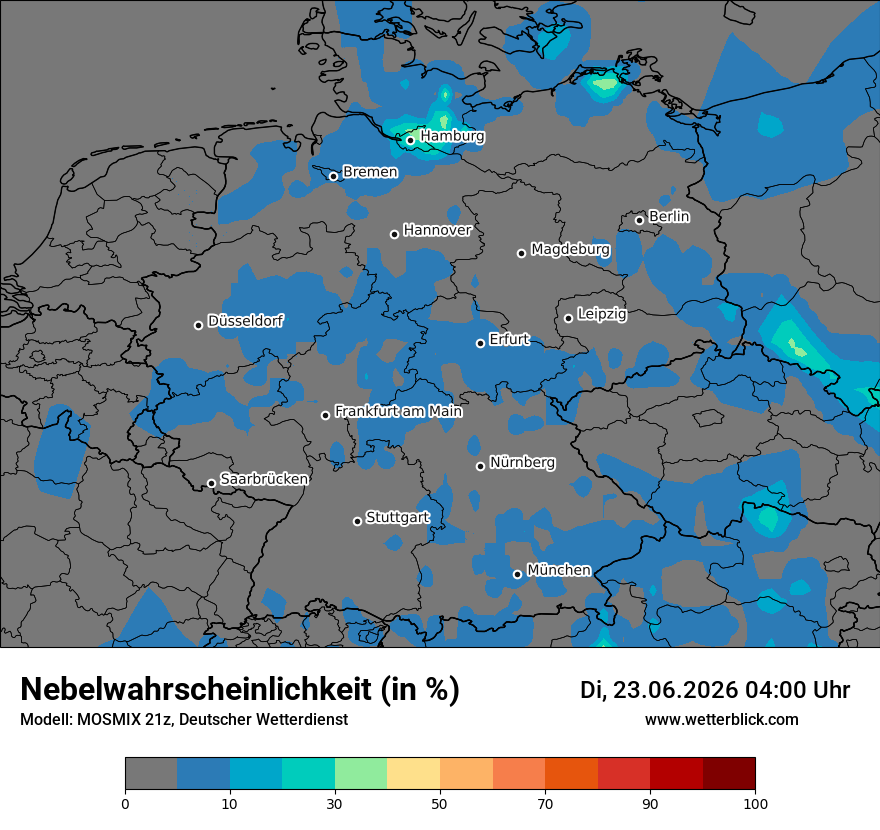 Modellkarte MOSMIX – prob_fog – deutschland