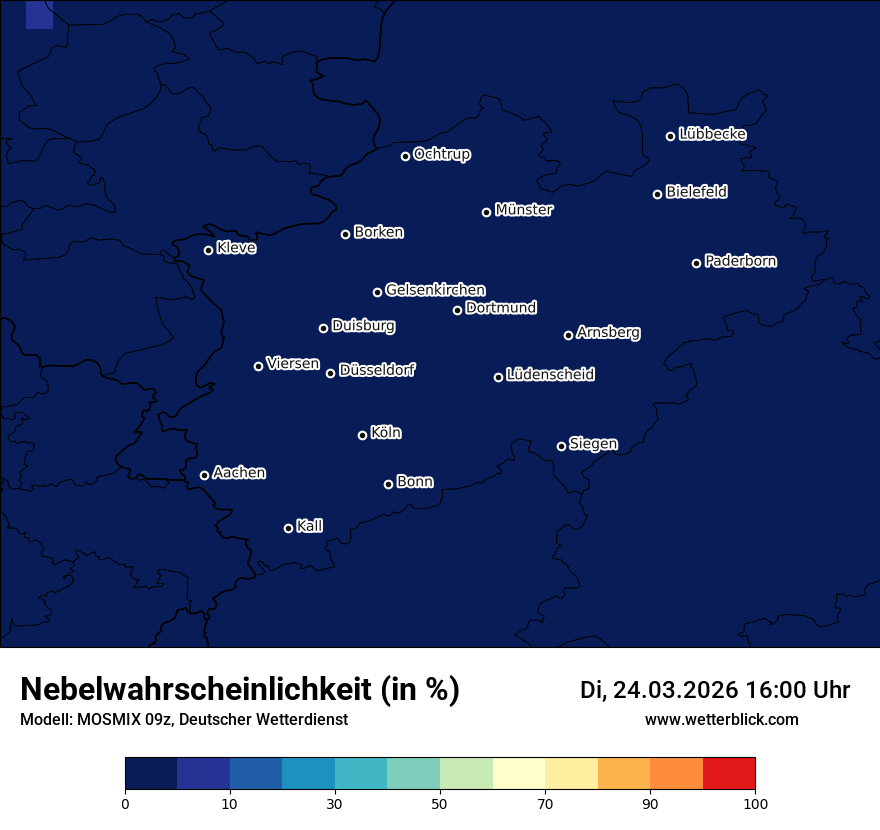 Modellkarte MOSMIX – prob_fog – nrw
