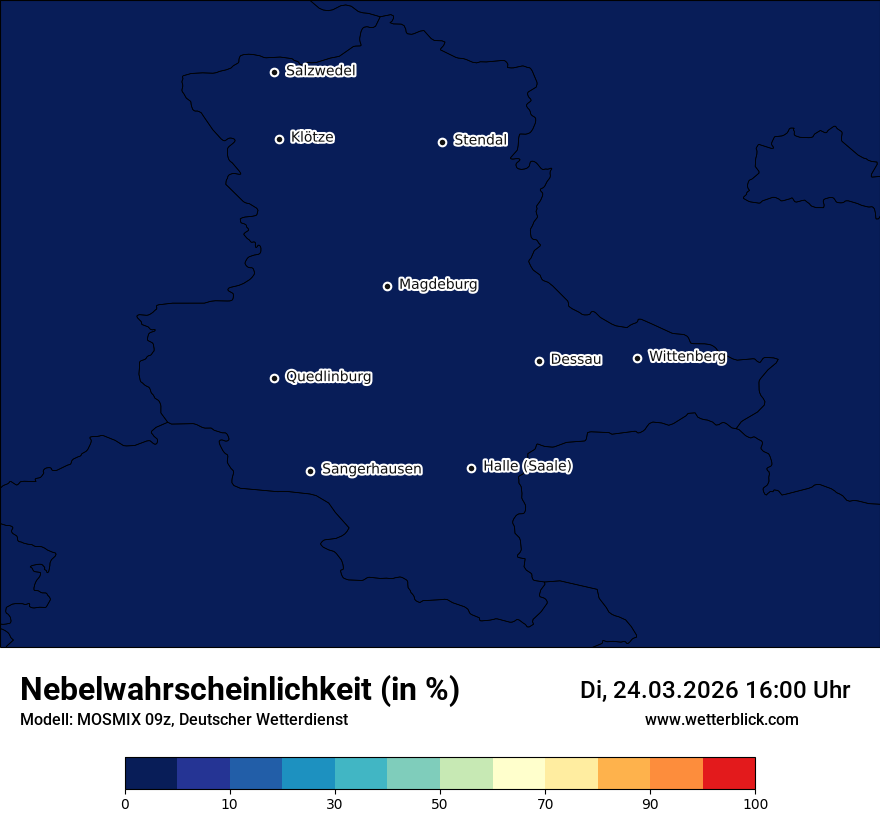Modellkarte MOSMIX – prob_fog – st