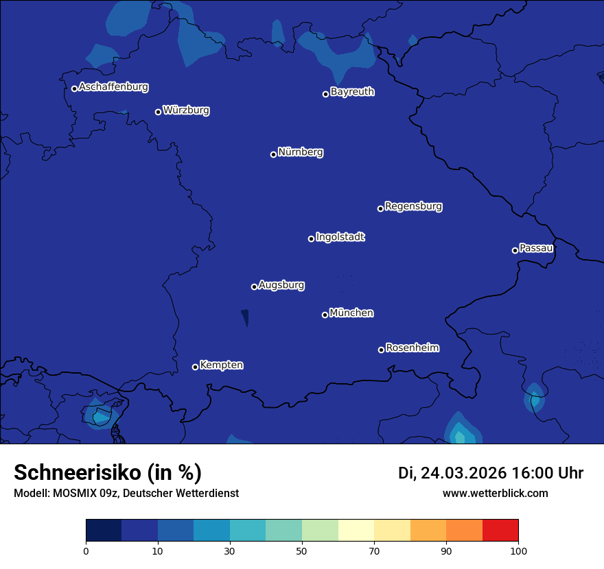 Modellkarte MOSMIX – schnee – by