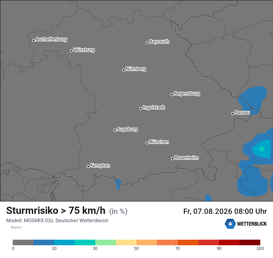 Modellkarte MOSMIX – sturm – by