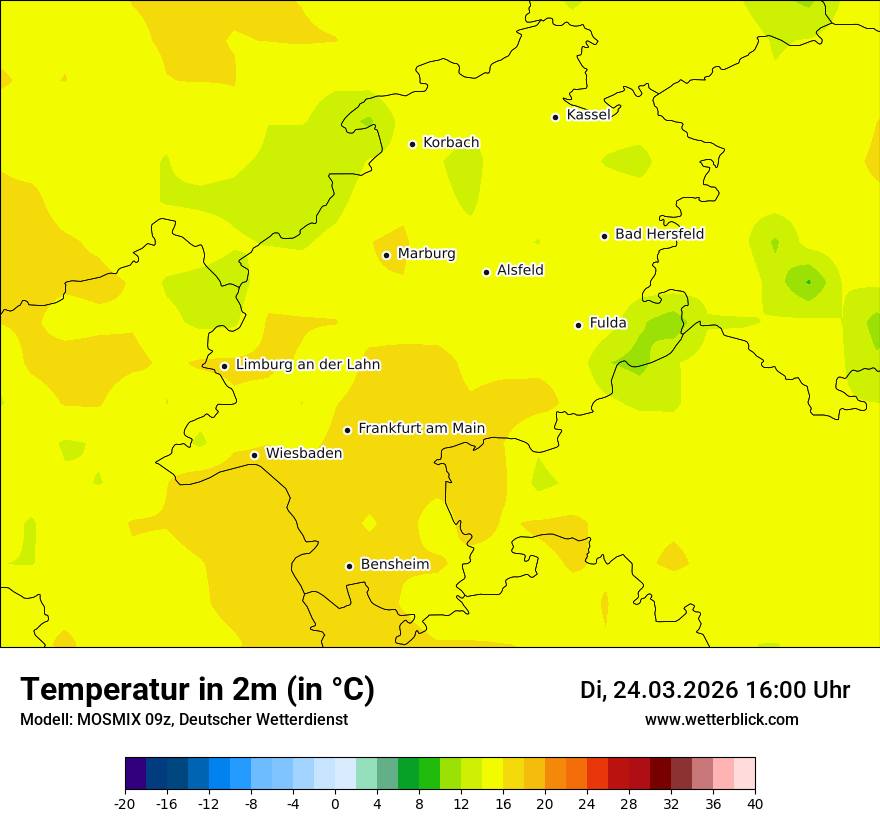 Modellkarte MOSMIX – t2m – he