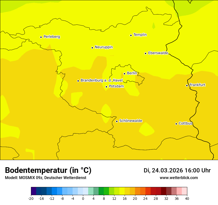 Modellkarte MOSMIX – t_g – bb
