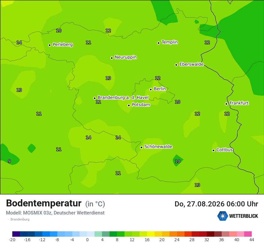 Modellkarte MOSMIX – t_g – bb