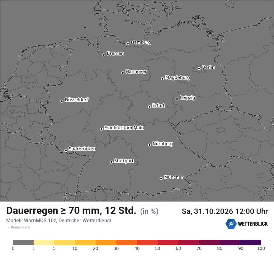 Modellkarte WARNMOS – dauerregen_70 – deutschland
