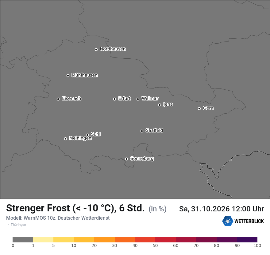 Modellkarte WARNMOS – frost_streng – th