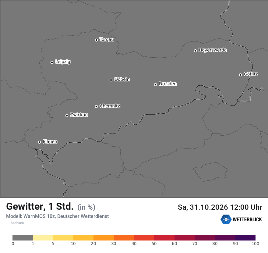 Modellkarte WARNMOS – gewitter – sn