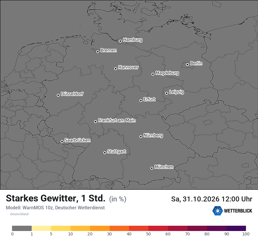 Modellkarte WARNMOS – gewitter_stark – deutschland