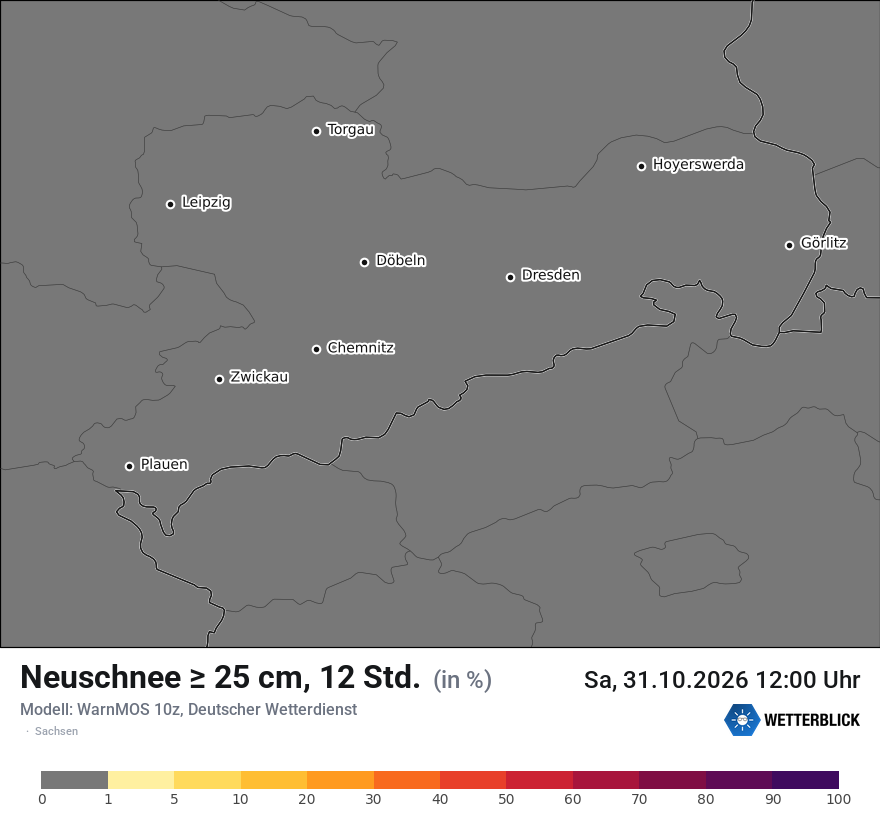 Modellkarte WARNMOS – schnee_12h_25 – sn